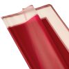 Translucent framed mattee foil sheet 58 x 58cm, 20 pieces - Burgundy