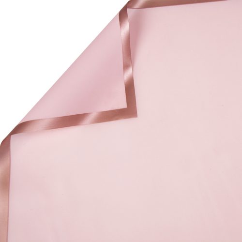 Rose gold framed foil sheet 58 x 58cm, 20pcs. - Light Pink