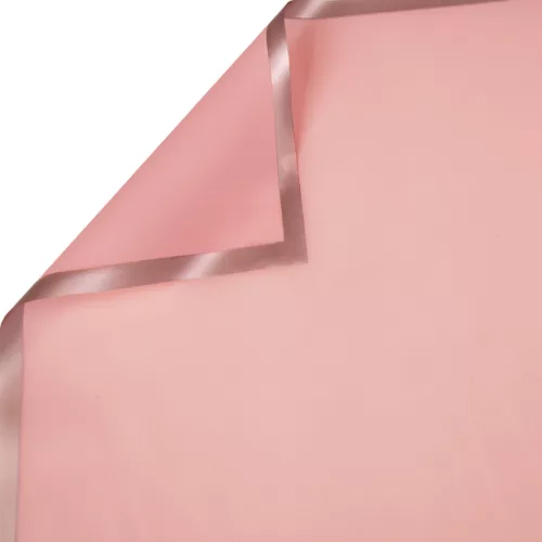 Rose gold framed foil sheet 58 x 58cm, 20pcs. - Light Pink