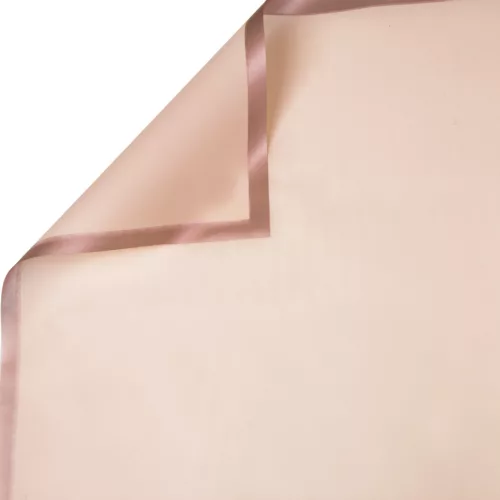 Rose gold framed foil sheet 58 x 58cm, 20pcs. - Powder Pink
