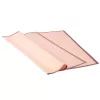 Rose gold framed foil sheet 58 x 58cm, 20pcs. - Powder Pink