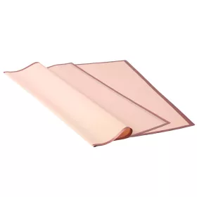 Rose gold framed foil sheet 58 x 58cm, 20pcs. - Powder Pink