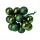 Glass Bauble Pick, Dark Green Mix, 2cm, 12pcs Bundle