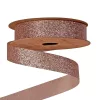 Glitter szalag 20mm x 10m - Rose gold