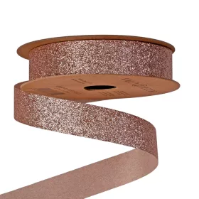 Glitter szalag 20mm x 10m - Rose gold
