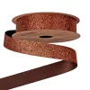 Glitter szalag 20mm x 10m - Sötétbarna