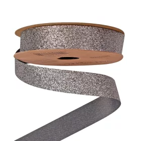 Glitter szalag 20mm x 10m - Ezüst