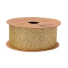 Glitter szalag 38mm x 10m - Arany