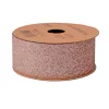 Glitter szalag 38mm x 10m - Rose gold