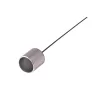 Gyertyatüske szett, aluminium, szálas gyertyához - 4 darabos, 2,2 cm átmérőjű gyertyához