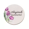 5db. "Anyának szeretettel" feliratos dekor tábla 5cm