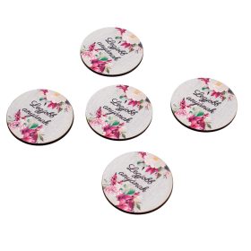 5db. "Legjobb anyának" feliratos dekor tábla 5cm