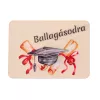 4db. "Ballagásodra" feliratos dekor tábla 7 x 5cm