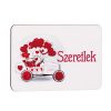 4pcs. "Szeretlek" insription decor table with ballons and cars 7 x 5cm