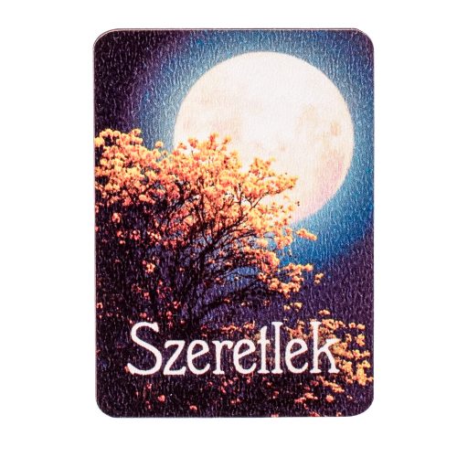 4db. "Szeretlek" insription decor table with the Moon 7 x 5cm