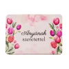 4db. "Anyának szeretettel" feliratos dekor fa tábla 7 x 5cm