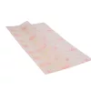 Floral patterned wrapping decorative foil sheet 57cm x 57cm, 20 pcs. - Green