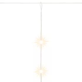   DOT LED-es jégcsap fényfüggöny, 81x60 cm + 1.5m, melegfehér