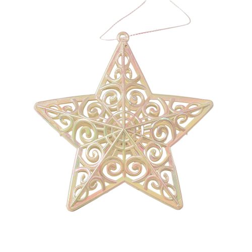 3D star Christmas tree decoration 12.5cm