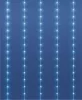 DOT LED-es fényfüggöny, 2 x 1.4 m + 5m, hidegfehér