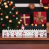 LED-es adventi naptár, fa