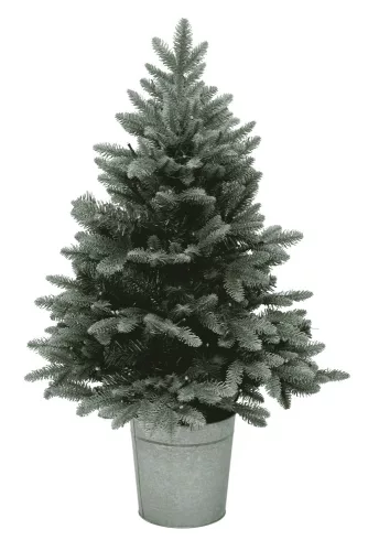 Elemes műfenyő beépített LED világítással, 90 cm magas