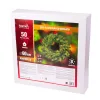 LED-es műkoszorú 60 cm, 50 db melegfehér LED, 8 fényprogrammal, 3D+2D ágakkal és időzítővel