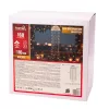 LED-es medúza dekoráció 27 x 85 cm, 160 db melegfehér LED, átlátszó vezetékkel, kül- és beltéri használatra