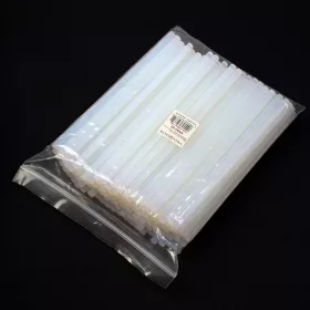   Csomagos ragasztópisztoly betét (ragasztó rúd) 7mm x 20cm (1 csomag = 1kg, kb. 121db.)