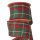Christmas tartan ribbon with wired edge 63mm x 10m