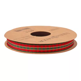 Karácsonyi skótkockás szalag 10mm x 10m