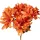 Selyemvirág csokor, 5 ágú, 29cm magas - Narancssárga