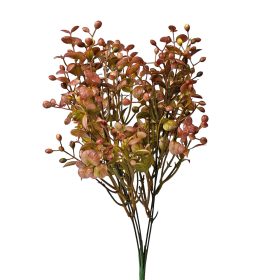 Dekor bokor, 40cm magas - Barnás zöld