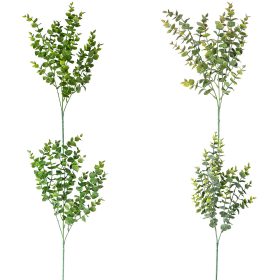 Eukaliptusz csokor, 3 ágú, 70cm magas - 72db-os mix