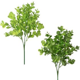 Eukaliptusz csokor, 5 ágú, 37cm magas - 72db-os mix