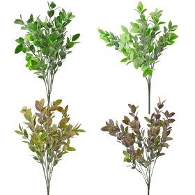 Eukaliptusz csokor, 7 ágú, 34cm magas - 60db-os mix