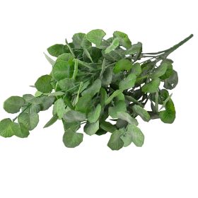 Eukaliptusz csokor, 7 ágú, 34cm magas - Sötétzöld