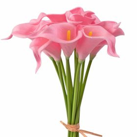   Real touch kála köteg, 10 szálas, 36cm magas - Rózsaszín