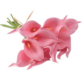   Real touch kála köteg, 10 szálas, 36cm magas - Rózsaszín