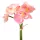 Real touch orchidea köteg, 6 szál, 33 cm magas - Rózsaszín