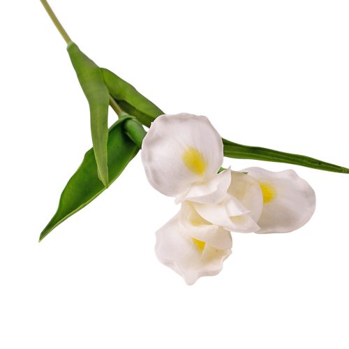 Real touch írisz szál, 58cm magas - Fehér