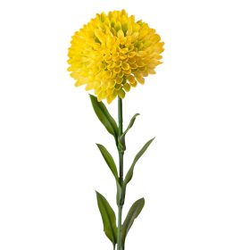 Dália szál, 50cm magas - Sárga