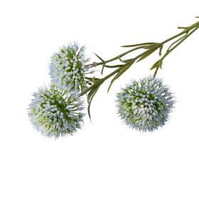 Dekorációs műnövény szál, 46cm magas - Kék