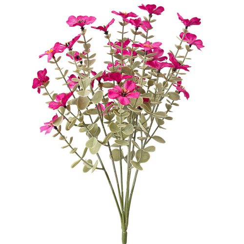 Silk flower bouquet, 40cm tall - Cyclamen
