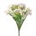 Nárcisz selyemvirág csokor, 47cm magas - Fehér
