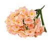 Daffodil silk flower bouquet, 47cm tall - Cream / Pink