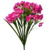 Daffodil silk flower bouquet, 47cm tall - Cyclamen