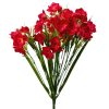 Daffodil silk flower bouquet, 47cm tall - Red