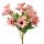Silk flower bouquet, 37cm tall - Pink