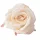 Rose silk flower head, 9cm - Cream